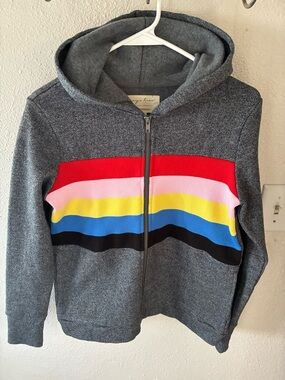 Evy’s Tree The Rainbow Zip Front Hoodie Sweatshirt